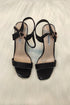 Stone Embellished Block Heel